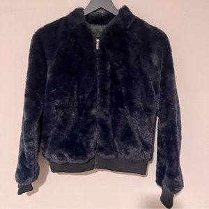 Banana Republic Faux Fur Coat